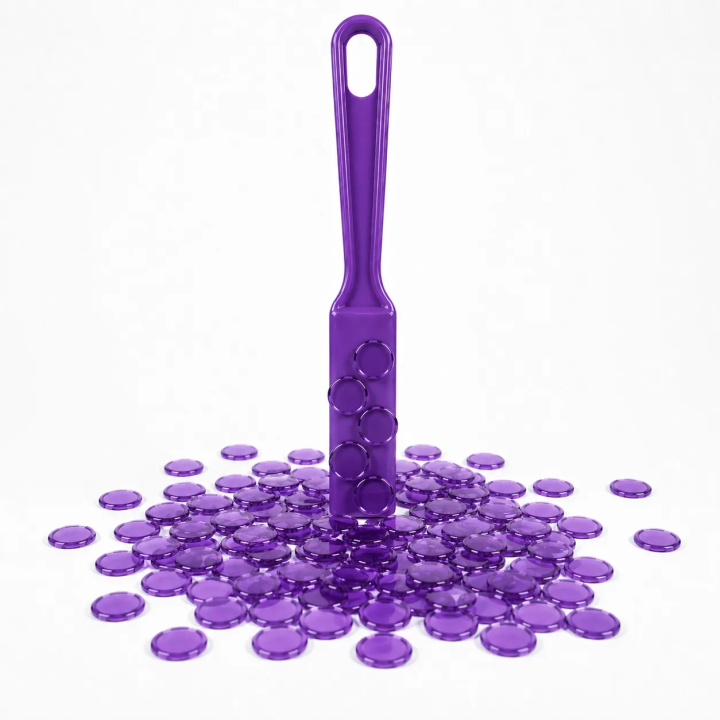 Kit magnétique loto et Bingo avec 1 baguette et 100 pions – vue 26