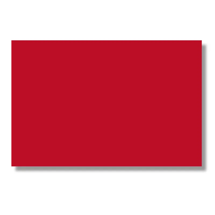 Carton de loto traditionnel rigide rouge – verso