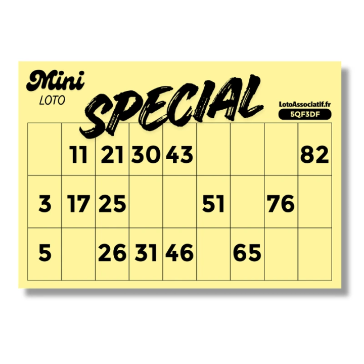 Mini Spécial | 504 feuilles de loto à tamponner