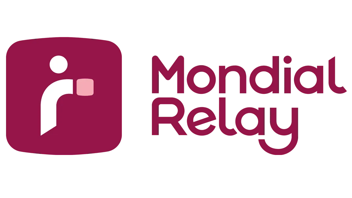Logo Mondial Relay partenaire de livraison en point relais
