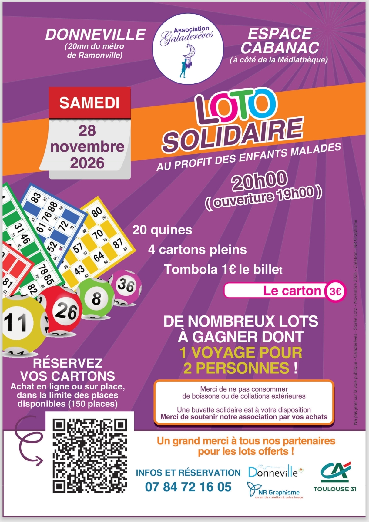 LOTO SOLIDAIRE — loto associatif à Donneville