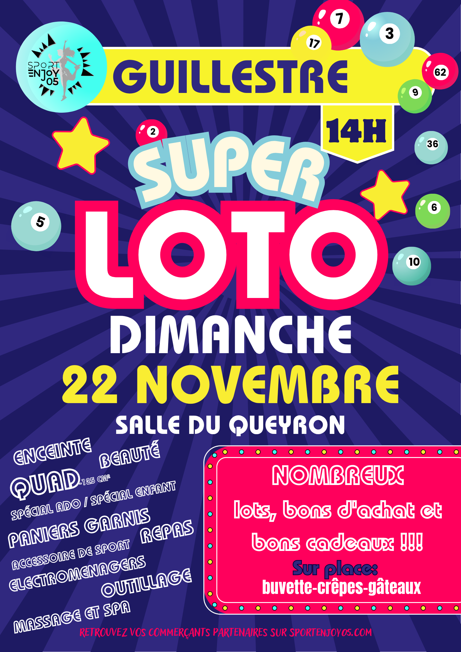 SUPER LOTO — loto associatif à Guillestre