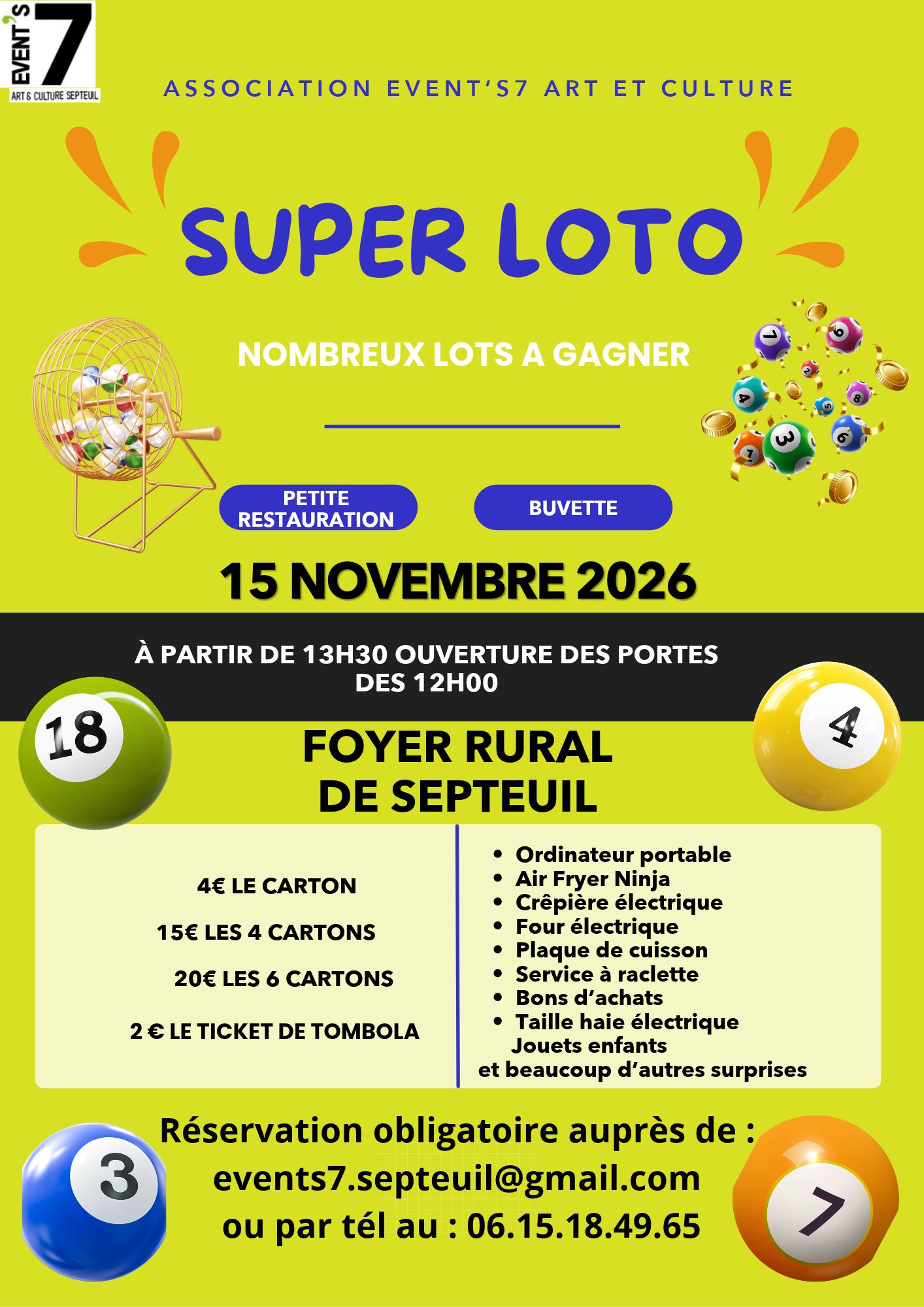 Super Loto — loto associatif à Septeuil